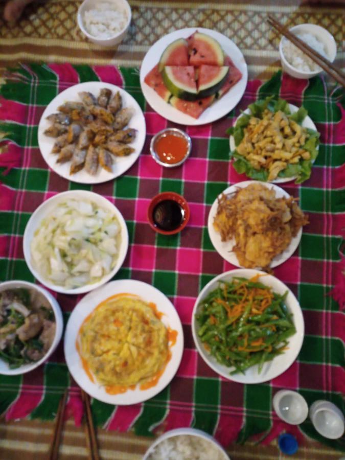 Du Gia Van Chung Homestay Lang Cac Экстерьер фото